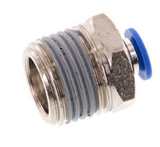 6mm x R1/2'' Steckverschraubung mit Außengewinde Messing/PA 66 NBR [2 Stück]