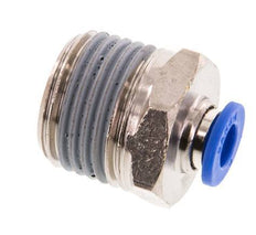 6mm x R1/2'' Steckverschraubung mit Außengewinde Messing/PA 66 NBR [2 Stück]