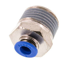 6mm x R1/2'' Steckverschraubung mit Außengewinde Messing/PA 66 NBR [2 Stück]