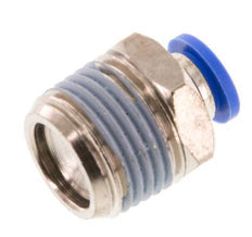 8mm x R1/2'' Steckverschraubung mit Außengewinde Messing/PA 66 NBR [2 Stück]