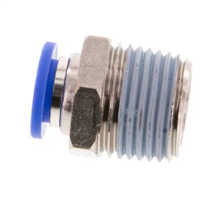 10mm x R1/2'' Steckverschraubung mit Außengewinde Messing/PA 66 NBR [2 Stück]