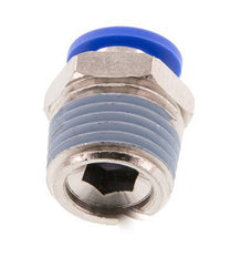 10mm x R1/2'' Steckverschraubung mit Außengewinde Messing/PA 66 NBR [2 Stück]