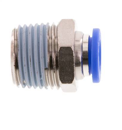10mm x R1/2'' Steckverschraubung mit Außengewinde Messing/PA 66 NBR [2 Stück]