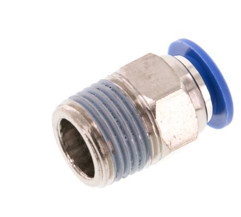 12mm x R1/2'' Steckverschraubung mit Außengewinde Messing/PA 66 NBR [2 Stück]
