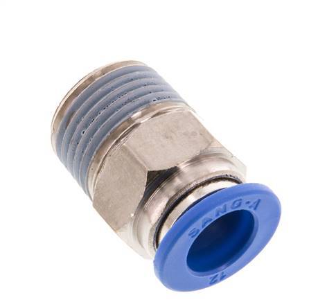 12mm x R1/2'' Steckverschraubung mit Außengewinde Messing/PA 66 NBR [2 Stück]