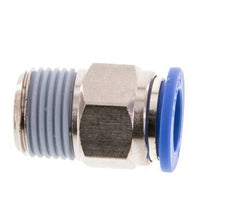 14mm x R1/2'' Steckverschraubung mit Außengewinde Messing/PA 66 NBR