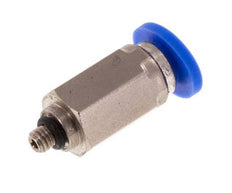 3mm x M 3 Steckverschraubung mit Außengewinde Messing/PA 66 NBR [2 Stück]