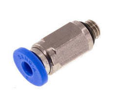 3mm x M 5 Steckverschraubung mit Außengewinde Messing/PA 66 NBR [2 Stück]