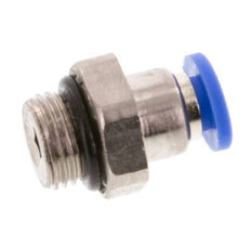4mm x G1/8'' Steckverschraubung mit Außengewinde Messing/PA 66 NBR [5 Stück]