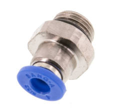 4mm x G1/8'' Steckverschraubung mit Außengewinde Messing/PA 66 NBR [5 Stück]