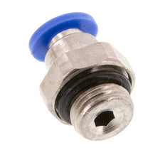 4mm x G1/8'' Steckverschraubung mit Außengewinde Messing/PA 66 NBR [5 Stück]
