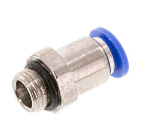 6mm x G1/8'' Steckverschraubung mit Außengewinde Messing/PA 66 NBR [5 Stück]