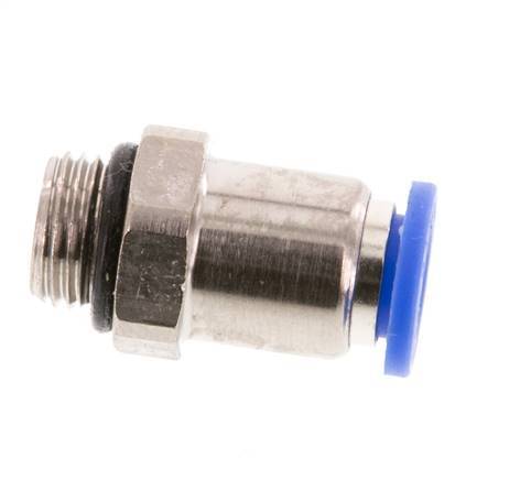 6mm x G1/8'' Steckverschraubung mit Außengewinde Messing/PA 66 NBR [5 Stück]