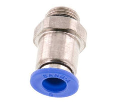 6mm x G1/8'' Steckverschraubung mit Außengewinde Messing/PA 66 NBR [5 Stück]