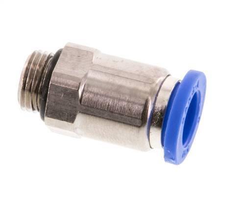 8mm x G1/8'' Steckverschraubung mit Außengewinde Messing/PA 66 NBR [5 Stück]