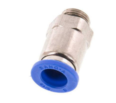 8mm x G1/8'' Steckverschraubung mit Außengewinde Messing/PA 66 NBR [5 Stück]