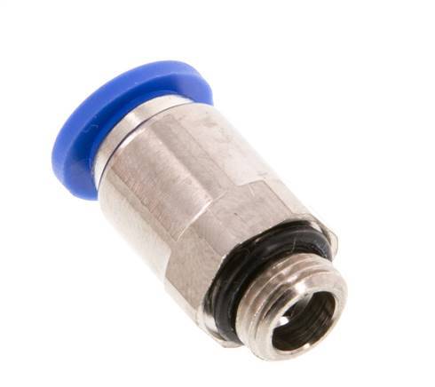 8mm x G1/8'' Steckverschraubung mit Außengewinde Messing/PA 66 NBR [5 Stück]