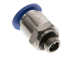 10mm x G1/8'' Steckverschraubung mit Außengewinde Messing/PA 66 NBR [2 Stück]