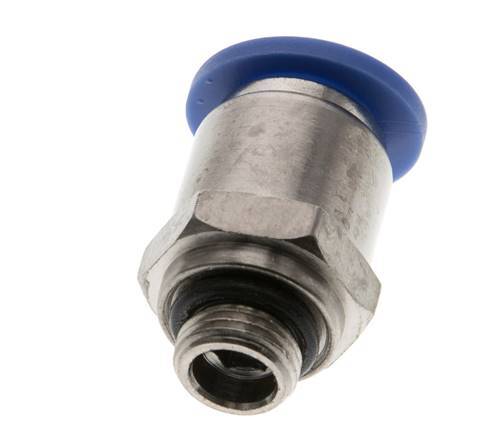 10mm x G1/8'' Steckverschraubung mit Außengewinde Messing/PA 66 NBR [2 Stück]