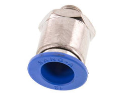 12mm x G1/8'' Steckverschraubung mit Außengewinde Messing/PA 66 NBR [2 Stück]