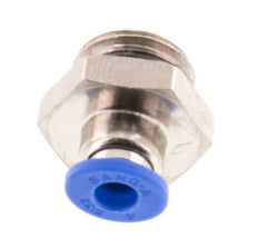 4mm x G1/4'' Push-in Fitting with Male Threads Brass/PA 66 NBR [5 Pieces]
