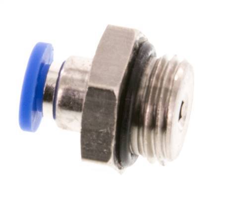 4mm x G1/4'' Steckverschraubung mit Außengewinde Messing/PA 66 NBR [5 Stück]