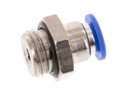 6mm x G1/4'' Steckverschraubung mit Außengewinde Messing/PA 66 NBR [5 Stück]