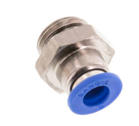 6mm x G1/4'' Steckverschraubung mit Außengewinde Messing/PA 66 NBR [5 Stück]