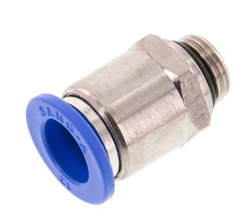 12mm x G1/4'' Steckverschraubung mit Außengewinde Messing/PA 66 NBR [2 Stück]