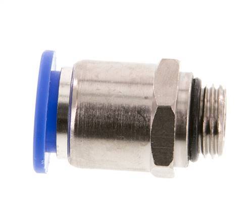 12mm x G1/4'' Steckverschraubung mit Außengewinde Messing/PA 66 NBR [2 Stück]