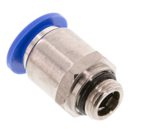 12mm x G1/4'' Steckverschraubung mit Außengewinde Messing/PA 66 NBR [2 Stück]