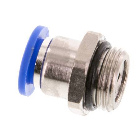 10mm x G3/8'' Steckverschraubung mit Außengewinde Messing/PA 66 NBR [2 Stück]