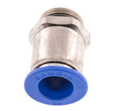 12mm x G3/8'' Push-in Fitting with Male Threads Brass/PA 66 NBR [2 Pieces]