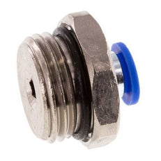 6mm x G1/2'' Push-in Fitting with Male Threads Brass/PA 66 NBR [2 Pieces]