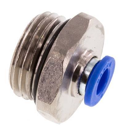 6mm x G1/2'' Steckverschraubung mit Außengewinde Messing/PA 66 NBR [2 Stück]
