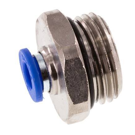 6mm x G1/2'' Steckverschraubung mit Außengewinde Messing/PA 66 NBR [2 Stück]