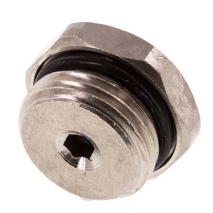 6mm x G1/2'' Steckverschraubung mit Außengewinde Messing/PA 66 NBR [2 Stück]