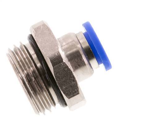 8mm x G1/2'' Steckverschraubung mit Außengewinde Messing/PA 66 NBR [2 Stück]