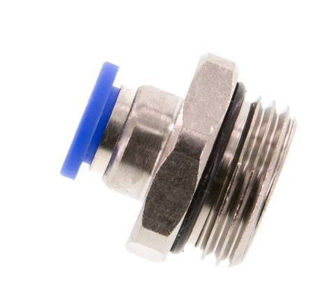 8mm x G1/2'' Steckverschraubung mit Außengewinde Messing/PA 66 NBR [2 Stück]