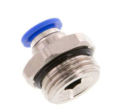 8mm x G1/2'' Steckverschraubung mit Außengewinde Messing/PA 66 NBR [2 Stück]