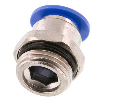 12mm x G1/2'' Steckverschraubung mit Außengewinde Messing/PA 66 NBR [2 Stück]