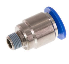 12mm x R1/8'' Steckverschraubung mit Außengewinde Messing/PA 66 NBR Innensechskant [2 Stück]