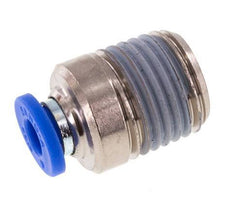 4mm x R1/4'' Push-in Fitting with Male Threads Brass/PA 66 NBR Inner Hexagon [5 Pieces]
