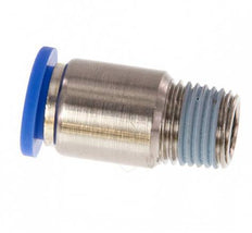 10mm x R1/4'' Steckverschraubung mit Außengewinde Messing/PA 66 NBR Innensechskant [2 Stück]