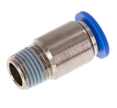 10mm x R1/4'' Steckverschraubung mit Außengewinde Messing/PA 66 NBR Innensechskant [2 Stück]