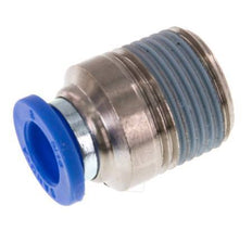 8mm x R3/8'' Steckverschraubung mit Außengewinde Messing/PA 66 NBR Innensechskant [2 Stück]