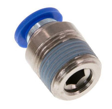 8mm x R3/8'' Steckverschraubung mit Außengewinde Messing/PA 66 NBR Innensechskant [2 Stück]
