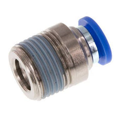 8mm x R3/8'' Steckverschraubung mit Außengewinde Messing/PA 66 NBR Innensechskant [2 Stück]