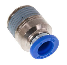 8mm x R3/8'' Steckverschraubung mit Außengewinde Messing/PA 66 NBR Innensechskant [2 Stück]
