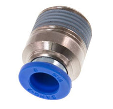 8mm x R3/8'' Steckverschraubung mit Außengewinde Messing/PA 66 NBR Innensechskant [2 Stück]